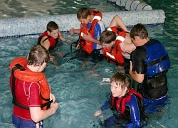 pool class life vests